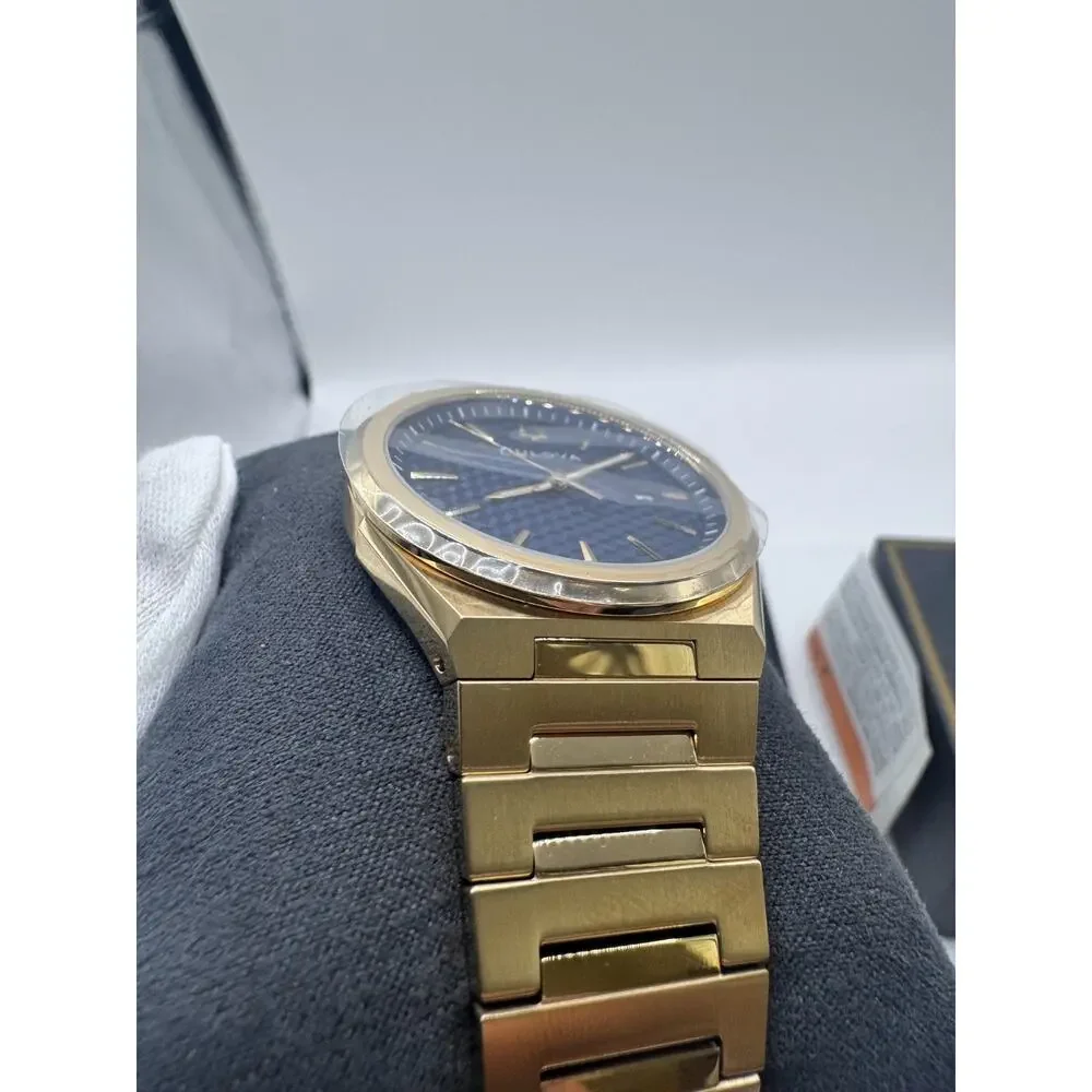 Bulova Classic Gold Stainless Steel Quartz Men's Watch 39mm 97B233 MSRP $425